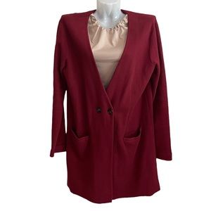 J Crew Mercantile sweater blazer in EUC